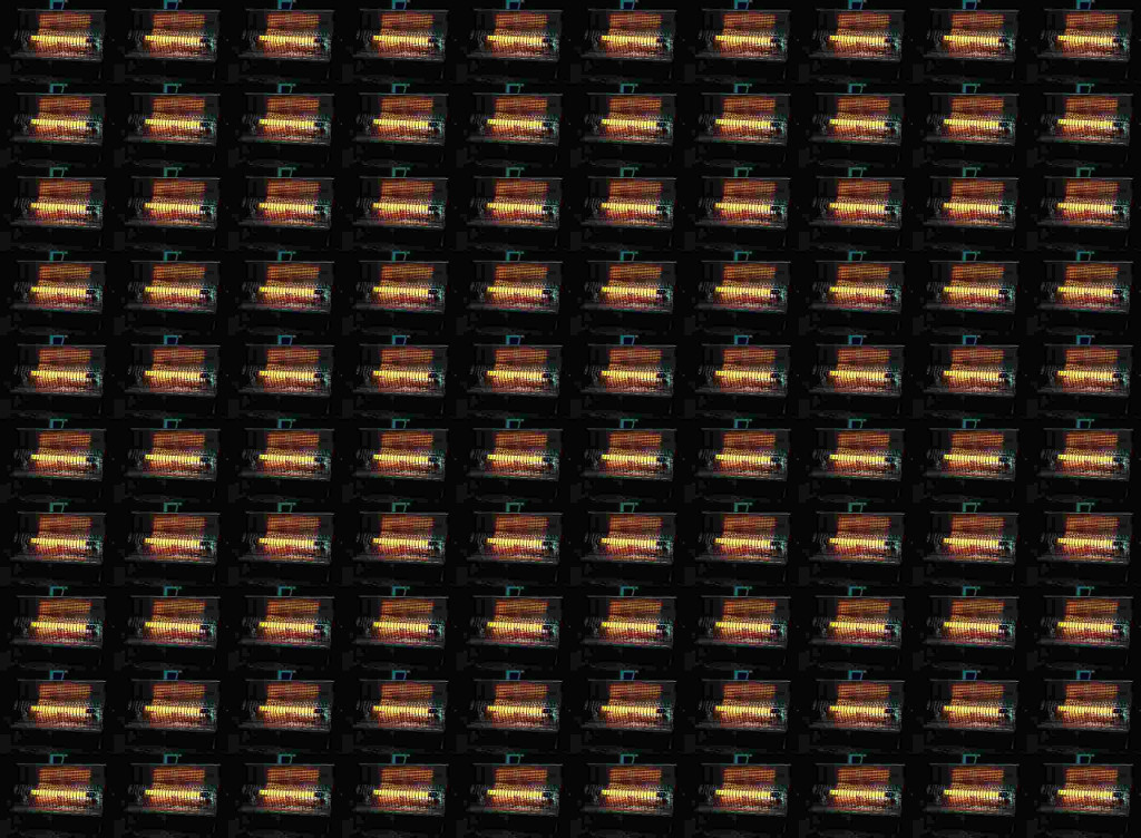 100 electric heaters